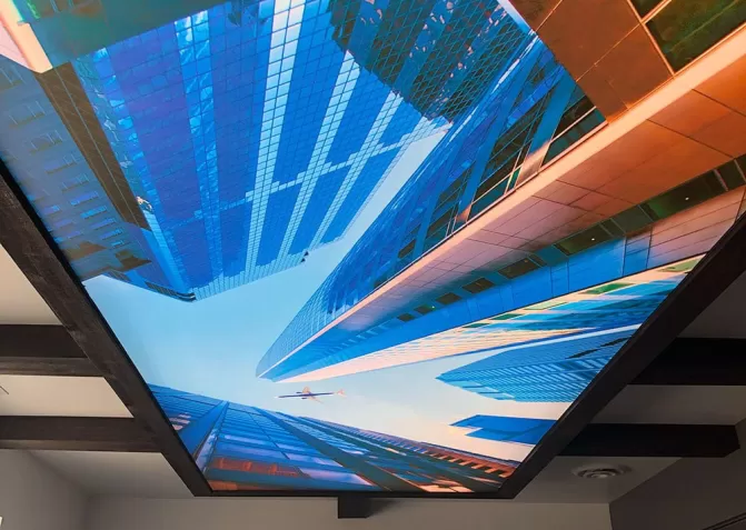 Натяжные потолки с фотопечатью